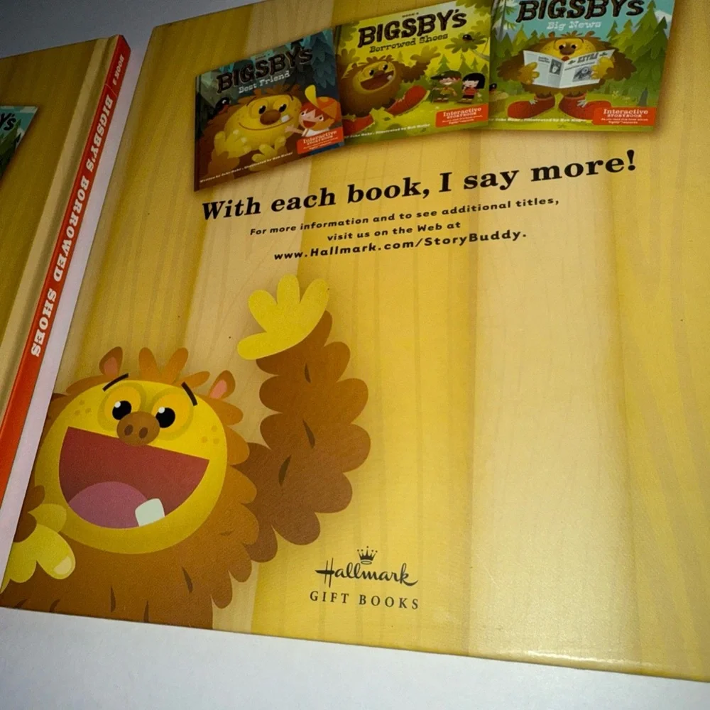 Bigsby's Book Set Interactive Storybook Hallmark Lot 2